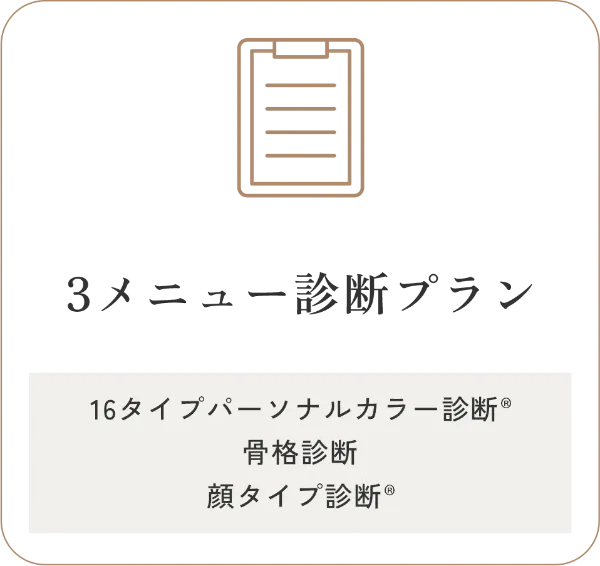3メニュー診断プランの詳細